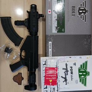 美品 BOLT 電動ガン SRー47 PDW B.R.S.S. RAIDEN  日本仕様  の画像1