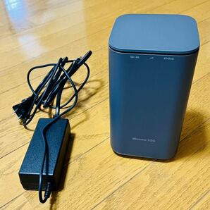 【送料無料】NTTドコモ ホームルーター Wi-Fiルーター home Wi-Fi HR-1 ACアダプターH1の画像1