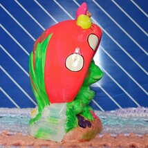70s ビンテージ 貯金箱 かえる 蛙 カエル きのこ キノコ マッシュルーム サイケデリック 蛍光色 ヒッピー BERRIES 日本製 vintage usa _画像8