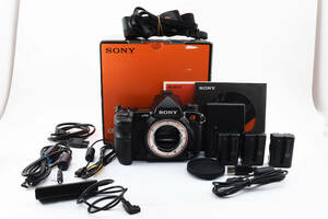 ★☆希少新品級★ SONY α900 ボディ DSLR-A900 元箱 付属品満載★ 清潔感溢れる綺麗な外観！カビ・クモリなし！＃240416 