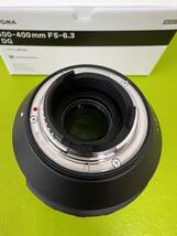 美品中古　シグマ100‐400mm F5-6.3 DG　OS ニコン Fマウント用_画像3