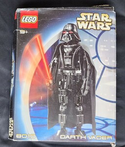 新品未開封 LEGO スターウォーズシリーズ 8010 ダースベイダー　箱ジャンク、中袋未開封　正規品　マルケン　