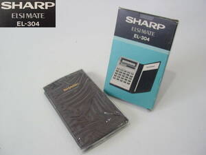 * new goods SHARP sharp EL-304 ELSI MATE L si- Mate calculator 