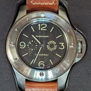 2009年【世界限定500本】 PANERAI「ＰＡＭ００３４１」ラジオミールエジツィアーノ 直径６０ｍｍ大径ケース の画像1