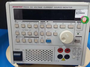 (NBC) 中古 Advantest R6244 直流電圧電流発生器 DC Voltage Current Source/Monitor (0070)