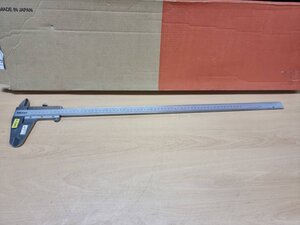 [NBC] ミツトヨ(Mitutoyo) 530-501 N60 M形標準ノギス、測定範囲 0～600mm Vernier Caliper (中古 8600)