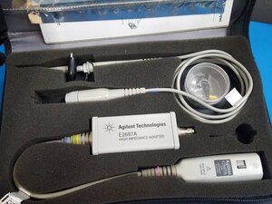 (NBC) Agilent E2697A ハイインピーダンスアダプタ + 10073D パッシブ・プローブ (中古 0310)