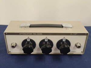 「正常動作」TAMAGAWA ELECTRONICS TRA-604D ATTENUATOR 減衰器 [IG896]