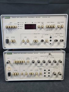 「正常動作」アンリツ Anritsu ME448C 誤り率測定装置 受信ユニット、送信ユニット Error rate measuring equipment [0587]