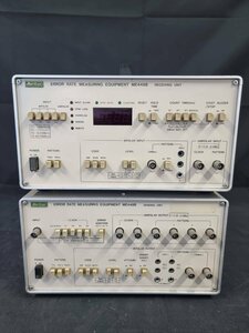 「正常動作」アンリツ Anritsu ME448B 誤り率測定装置 受信ユニット、送信ユニット Error rate measuring equipment [0274]