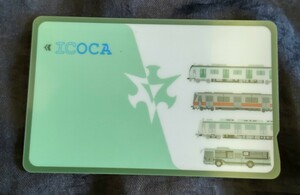 JR西日本　ICOCA　京都市交通局限定デザイン　残高なし　送料84円 ※交通系ICカード全国相互利用可能 チャージすれば使用可能