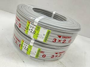 Том 2 [неиспользованный] Electric Wire Yazaki/Ayzaki VVF кабель 3 × 2,0 мм 100 мм 24 марта 2014 г. S0428-2