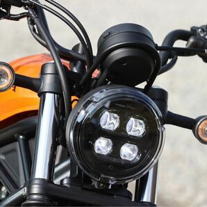【車検OK】 ホンダ CL250 CL500 等に 5.75インチ ヘッドライト バイク 用 保護 黄ばみ防止 フィルム