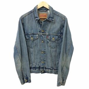 S197 Levi's リーバイス デニムジャケット 70507 Gジャン ジャケット 上着 denim 綿100% メンズ S ブルー 青