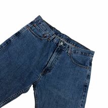 S197 大きいサイズ Levi's リーバイス 505 デニム パンツ ジーンズ denim Gパン ボトムス 綿 メンズ W36 L30 ブルー 青_画像2