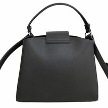 B380 ZARA ザラ ショルダーバッグ ハンドバッグ 2way 肩掛け 斜め掛け かばん カバン 鞄 バッグ BAG グレー レディース _画像2