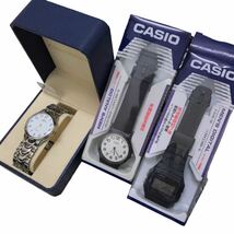 M⑱ 腕時計まとめ売り 超大量 200本以上まとめ売り 腕時計 スマートウォッチ SEIKO セイコー CASIO カシオ YSL 等 稼働品含む_画像7