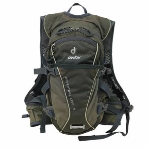 D529-⑧ deuter ドイター 登山 アウトドア用 バックパック リュック デイバック リュックサック かばん カバン 鞄 バッグ BAG カーキ