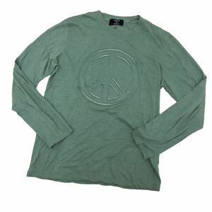 ND172-① made in Japan CABANE de ZUCCaka band Zucca long sleeve T shirt tops pull over crew neck green group men's M