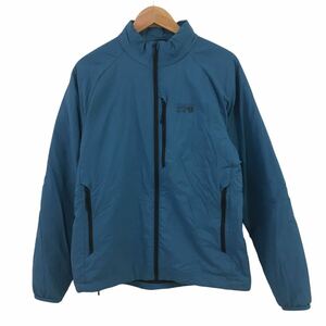 C342 MOUNTAIN HARDWEAR マウンテンハードウェアー アウター 中綿 コート ジャンパー 上着 トップス メンズ M ターコイズブルー アウトドア