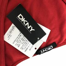 Nm214-77 未使用品 DKNY ダナキャラン ニューヨーク Ｖネック ノースリーブ カットソー タンクトップ トップス レッド 赤 レディース S_画像7