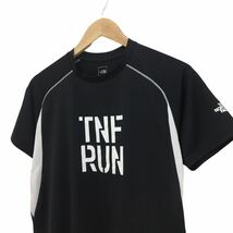 NC220 THE NORTH FACE ノースフェイス ランニング プラクティスシャツ 半袖 Tシャツ ティシャツ トップス カットソー メンズ M ブラック 黒_画像3