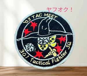 即決あり　航空自衛隊　第301飛行隊　2003年　戦競　F-4EJ改　ワッペン パッチ JASDF 空自