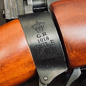 S&T リアルウッド STSPG19RW LEE ENFIELD NO.1 MKIII エアー 新品マガジン、ローディングプレート付きの画像7