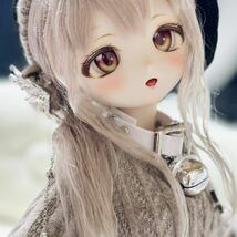 《ぽ・ド・ら》DDH-01 SW 肌　カスタムヘッド レジン盛り※難あり　ディーラー様製アイ（おまけ）No.37_画像2