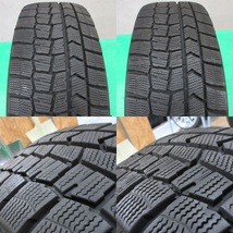 RK型 ステップワゴン純正 205/60R16 冬用2022年バリ山スタッドレス 80-90%山 ダンロップ WINTERMAXX WM02 4本 5穴PCD114.3 6J +50 中古新潟_画像10