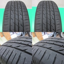 希少 トヨタ シエンタ純正 185/60R15 2021年夏タイヤ 60%-80%山 4本 4穴PCD100 5.5JJ +33 ポルテ シエンタ純正アルミホイール 中古新潟_画像10