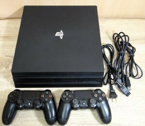 【中古】SONY PS4 CUH-7200B ジェットブラック 初期化済み 外箱なし ドラクエX ソフト付き