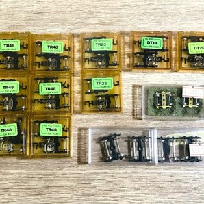 【未使用】グリーン マックス 台車 TR48/TR23/DT20/DT13/その他 Nゲージ HOゲージ 鉄道模型 パーツ 部品 13点の画像1