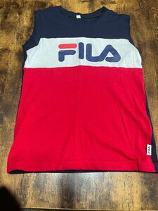 FILA ノースリーブ タンクトップ　130 美品　キッズ