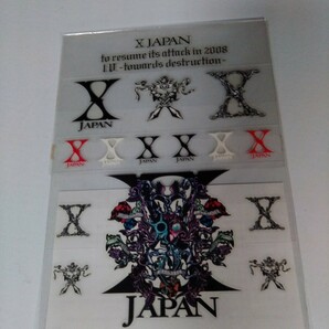 XJAPAN to resume the attack in 2008 I.V. ステッカーの画像1