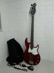 YAMAHA ヤマハ BB234 エレキ ベース BROAD BASS シールド ストラップ ソフトケース 付き レッド系