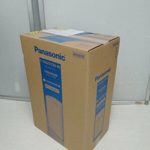 2 未使用品 Panasonic パナソニック 衣類乾燥 除湿機 F-YHVX120 ハイブリッド方式 F-YHVX120-W クリスタルホワイトの画像1