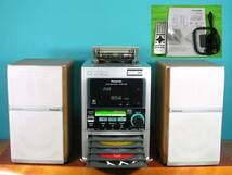 Panasonic　５CD/MD/SDカセットSC-PM710SD