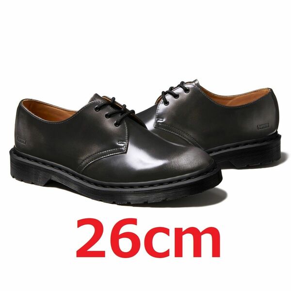 Supreme Dr. Martens 1461 3-Eye Shoe Black シュプリーム ドクターマーチン 26cm