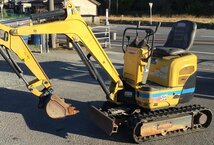 中古　ヤンマー　SV08　ミニ　油圧　ユンボ ミニバックホー YANMAR ミニショベル　人気_画像1