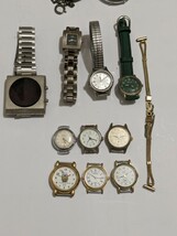 懐中時計　精工舎　エンパイア　 腕時計はSEIKO 多数！Orient　自動巻。クォーツ。marumanベルトK22GP刻印。まとめてジャンク_画像4