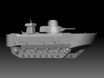 1/35 レジンキット　未塗装 WWⅡ　日本海軍戦車　特三式内火艇 カチ車 【同梱可能】 240428_画像2