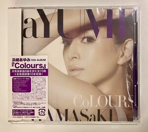 未開封　CD/DVD 浜崎あゆみ　15thアルバム　Colours 帯付き　邦楽　平成