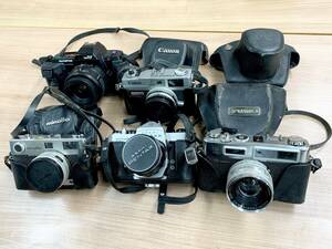 [7388] camera . summarize! Canon Canon YASHICA Yashica ASAHI Asahi SPOTMATIC minolta Minolta etc. film camera collection 