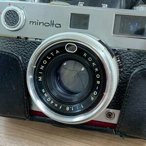 【7388】カメラおまとめ！ Canon キャノン YASHICA ヤシカ ASAHI アサヒ SPOTMATIC minolta ミノルタ 等 フィルムカメラ コレクションの画像8