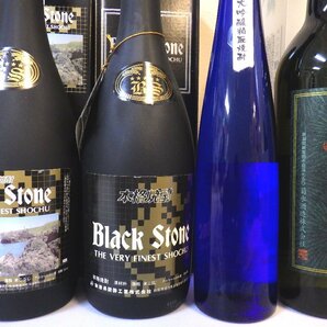 古酒 未開栓 9本セット 酒粕 清酒粕 粕取 焼酎 Black Stone 酔高 山古志 他 720ml 25-42% L5631szの画像3