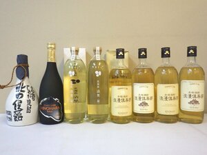 古酒 未開栓 8本セット じゃがいも焼酎 北の侯爵 HINOHARA 清里 浪漫倶楽部 等 720ml 20-25% L6933sz