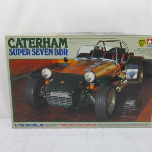 7131G TAMIYA ケーターハム スーパーセブン BDR 1/12スケール プラモデル ◆ タミヤ CATERHAM SUPER SEVEN 組み立て途中 ジャンクの画像1