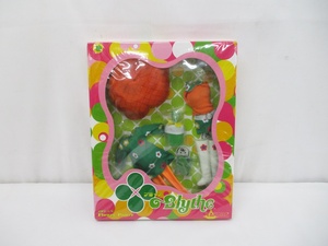 7141B unopened *Blythe Blythe dress set flower power put on ...* One-piece hair ornament wig long boots bag shoes other * Takara 