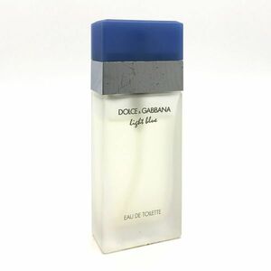 D&G ドルチェ&ガッバーナ ライト ブルー EDT 25ml ☆残量たっぷり9割　送料350円